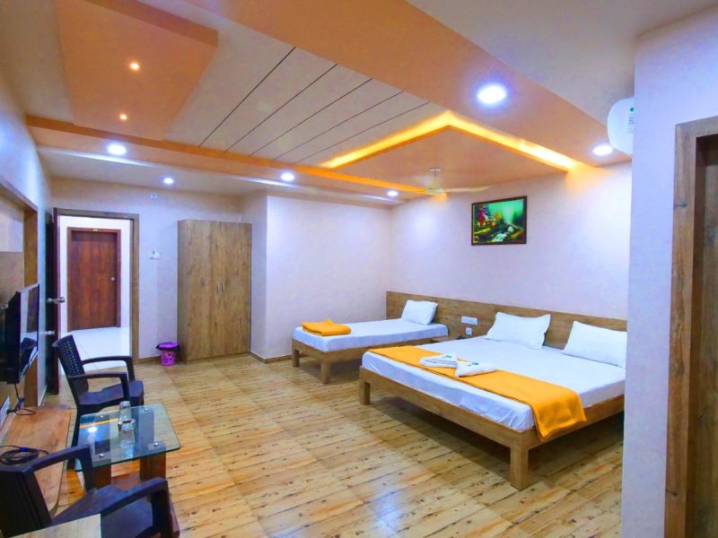 3 Bedded Family AC Room